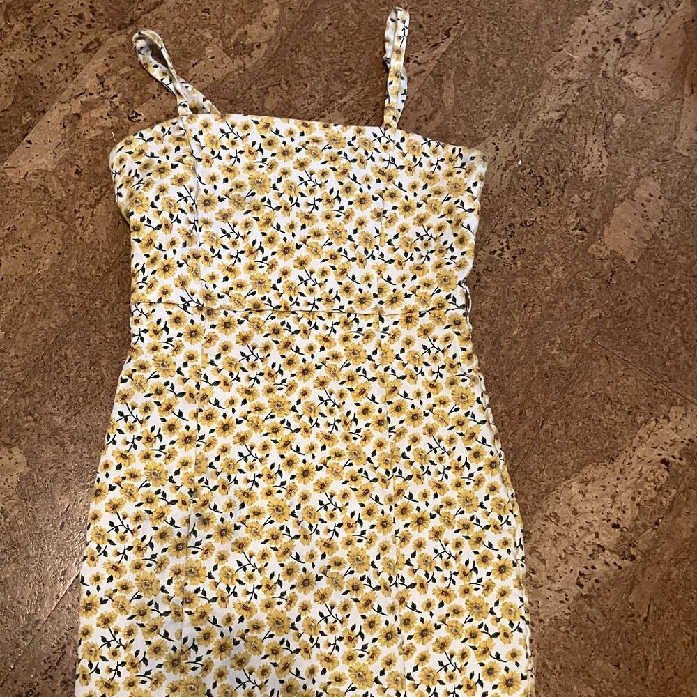 Forever 21 Casual Sunflower Dress